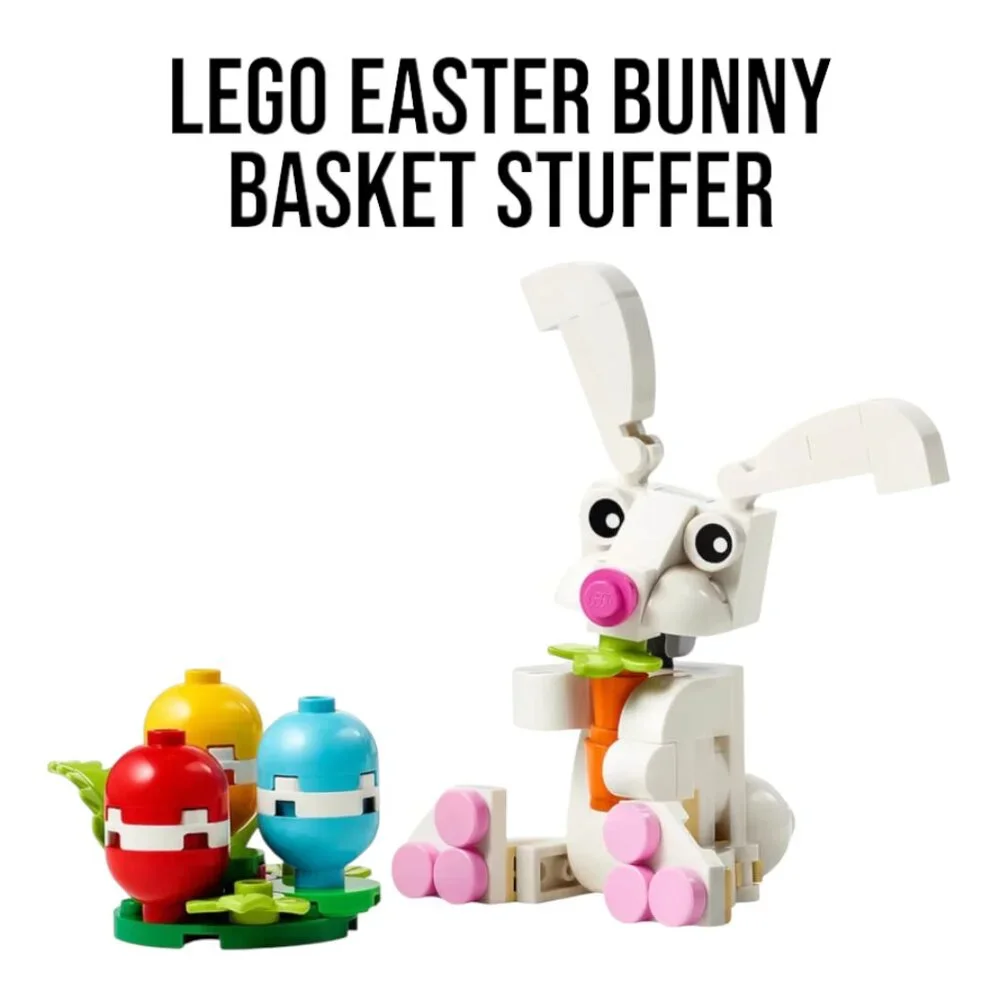 LEGO Creator Easter Bunny Rabbit Colorful Eggs Building Toy 30668 Basket Gift